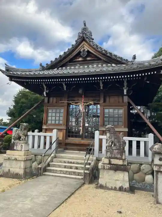 大日孁社(北方町)の本殿・本堂