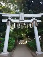 北本氷川神社の鳥居
