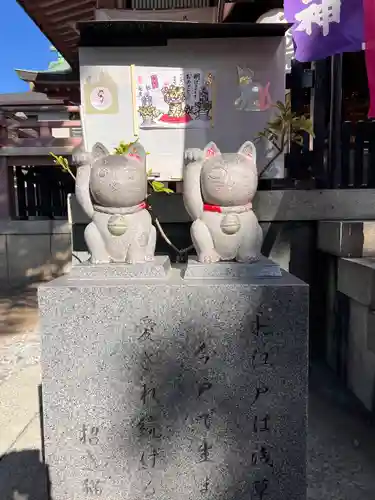 今戸神社の狛犬