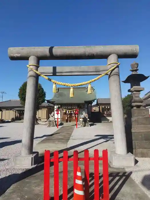 吹上神社の鳥居