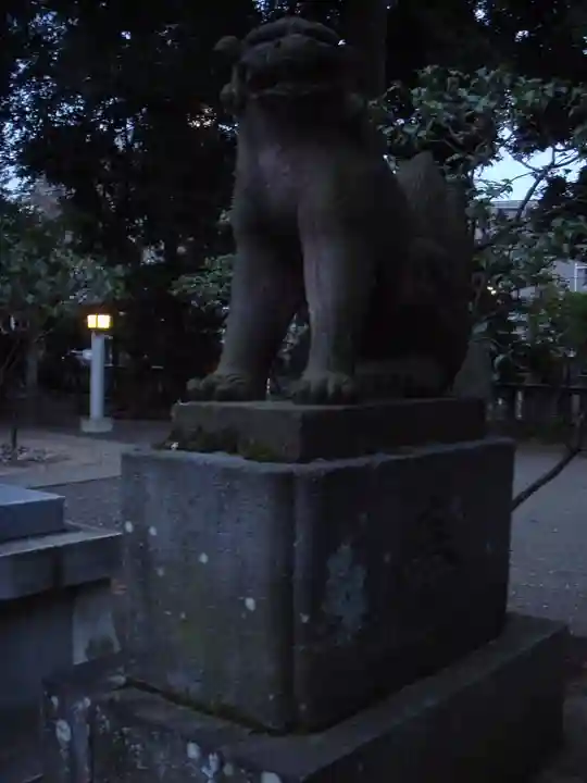 布多天神社の狛犬