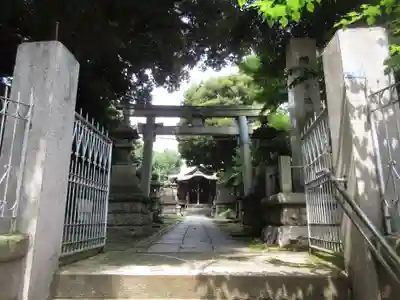 大森山王日枝神社の鳥居