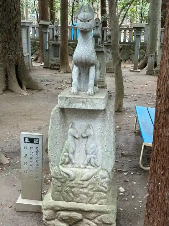 豊川閣 妙厳寺の狛犬