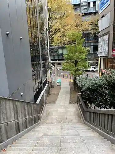 宮益御嶽神社の景色