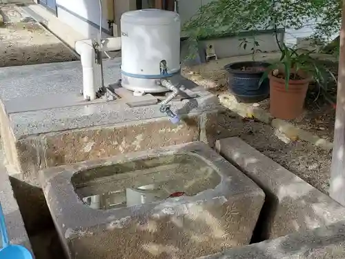 妙見社の手水舎