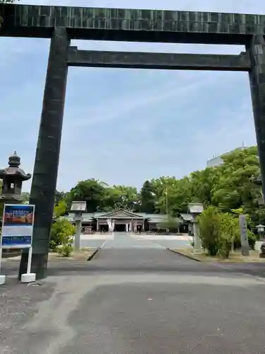 三重縣護國神社の鳥居