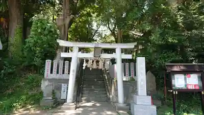 柴崎神社の鳥居