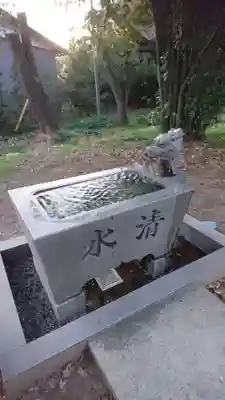 二ノ宮社の手水舎