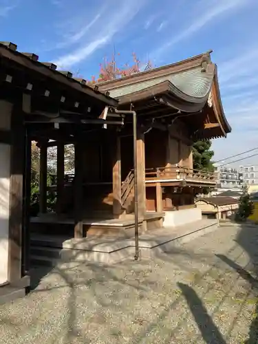 中村八幡宮の本殿・本堂