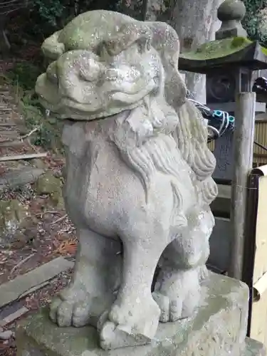 湖山神社の狛犬