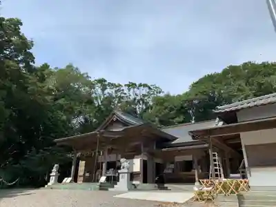 阿波々神社の本殿・本堂