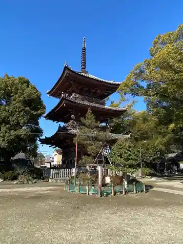 甚目寺の塔