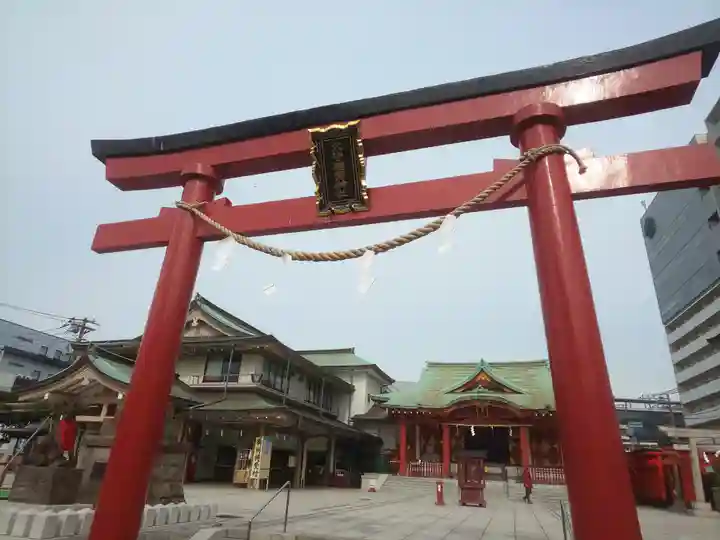 東京羽田 穴守稲荷神社の鳥居