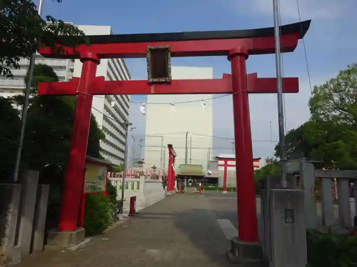 東京羽田 穴守稲荷神社の鳥居