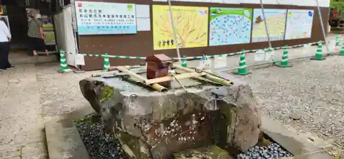 慈恩寺の手水舎