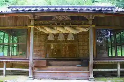 福積神社の本殿