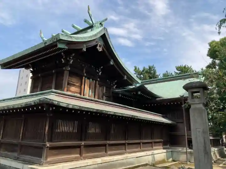松原神社の本殿・本堂