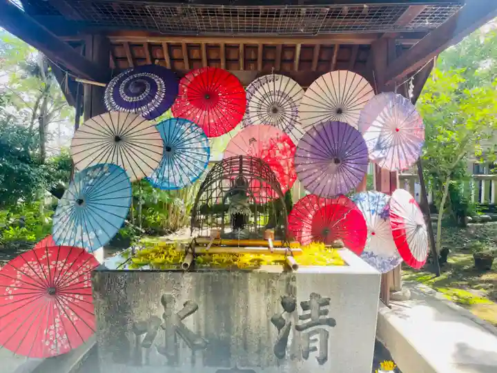 若宮神明社の手水舎