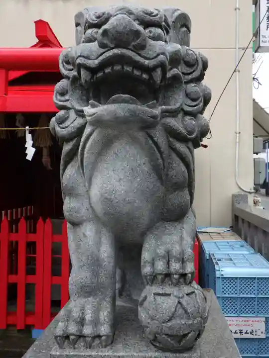 出雲大社鳥取分院の狛犬