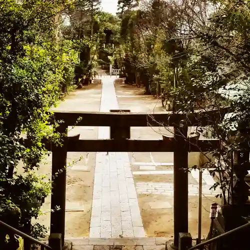 篠崎浅間神社の鳥居