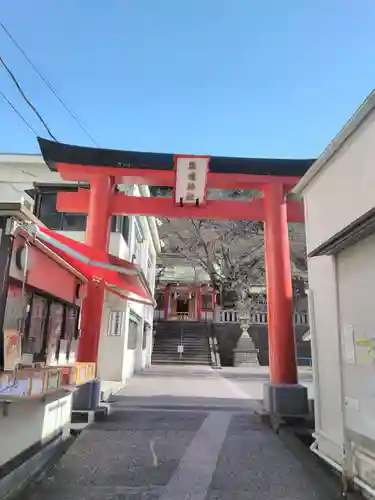 元町厳島神社の鳥居