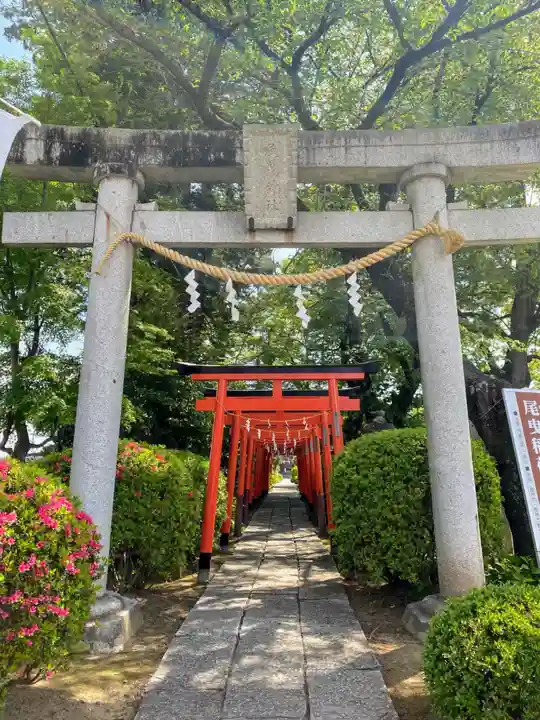 尾曳稲荷神社の鳥居