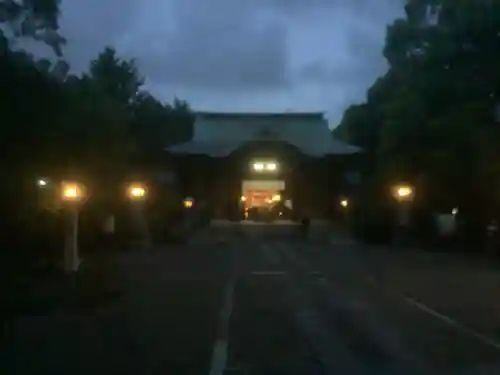 溝旗神社（肇國神社）の本殿