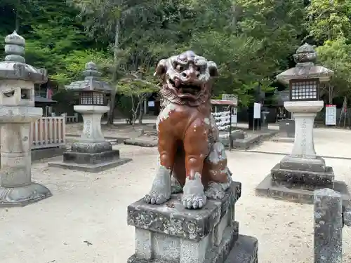 吉備津神社の狛犬