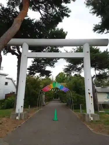 東神楽神社の鳥居