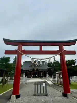 美瑛神社の鳥居
