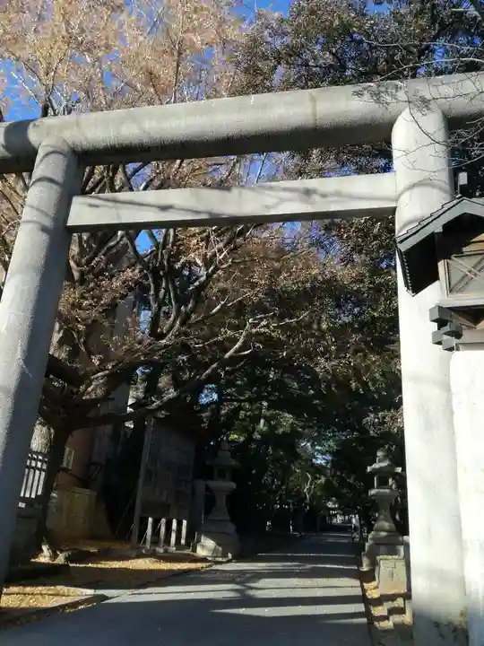 意富比神社の鳥居