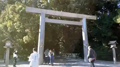 伊勢神宮外宮(豊受大神宮)の鳥居