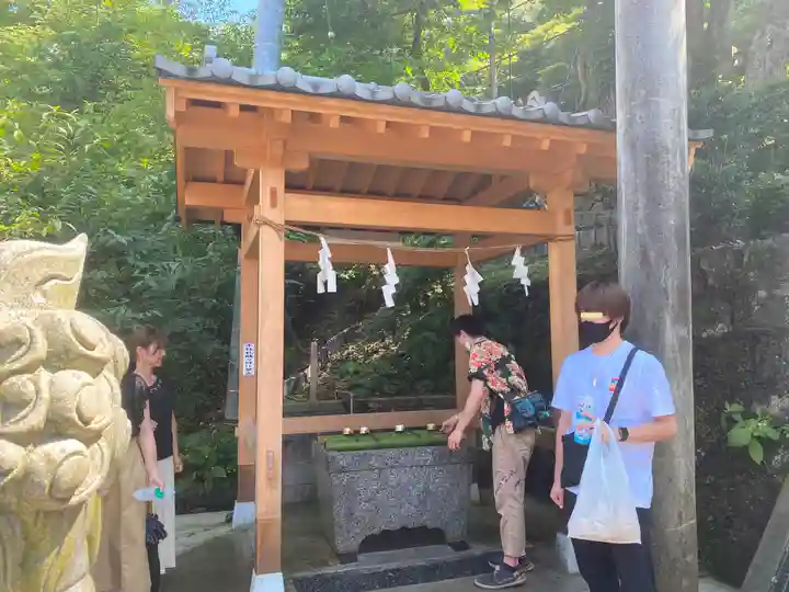 伊香保神社の手水舎