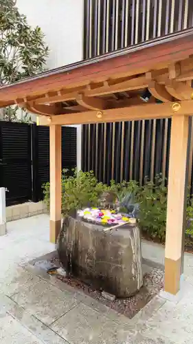 駒込妙義神社の手水舎