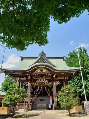 諏訪神社の本殿・本堂