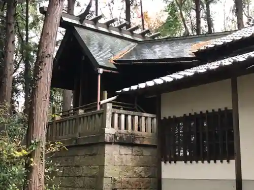 志太張神社の本殿