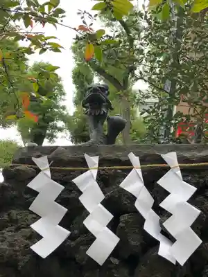 田無神社の狛犬