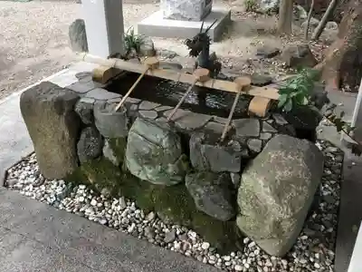 萱津神社の手水舎