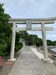 大瀬神社の鳥居