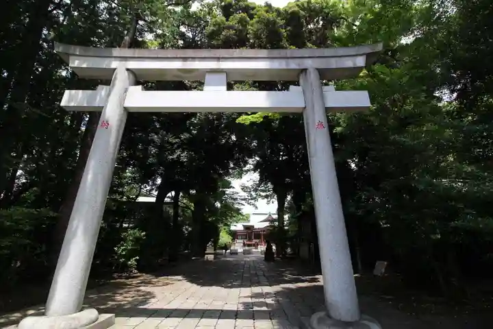 武蔵野八幡宮の鳥居