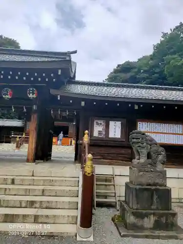 井草八幡宮の狛犬
