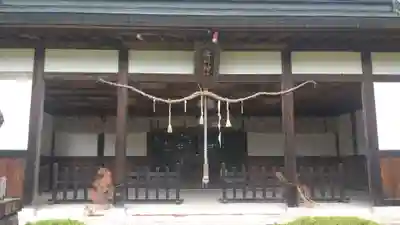 松川神社の本殿・本堂