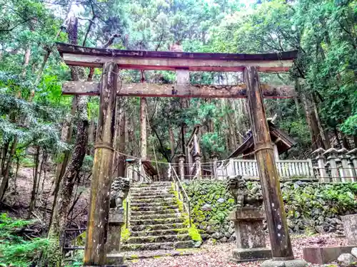 合格神社の鳥居