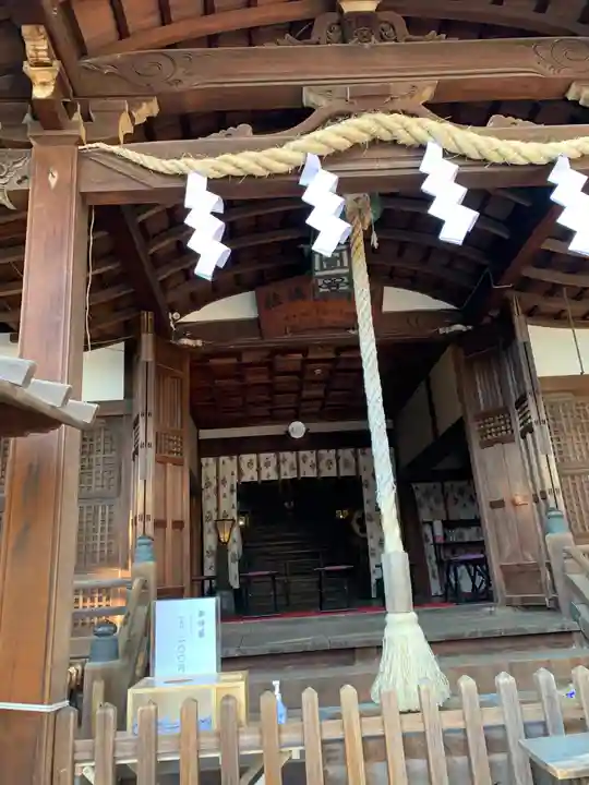 河内國魂神社の本殿・本堂