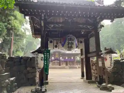 印岐志呂神社の山門・神門