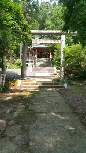 有賀神社の鳥居