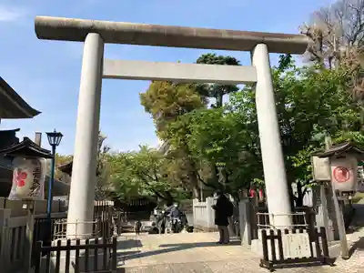 五條天神社の鳥居