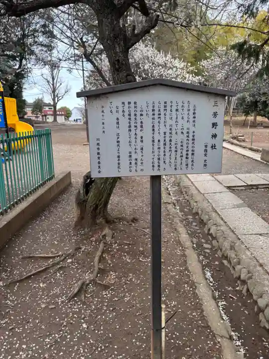 三芳野神社(埼玉県)