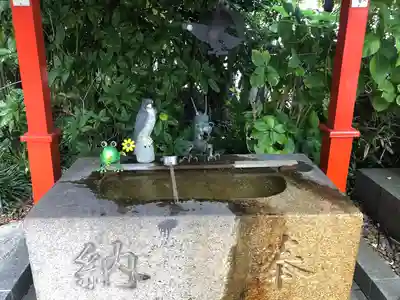 函館厳島神社の手水舎