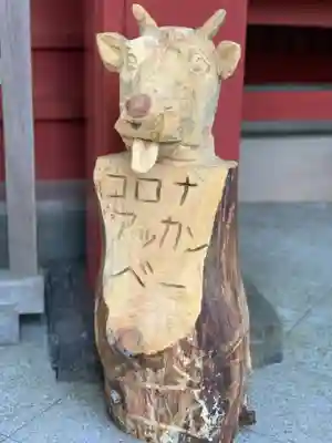 富士山東口本宮 冨士浅間神社の狛犬